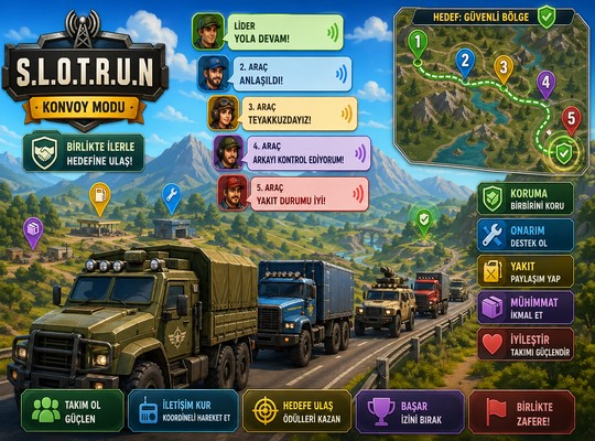 Slotrun Konvoy İletişim Etiketi Görseli